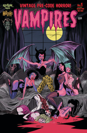 Vampires Blood Shot One Shot Cover B