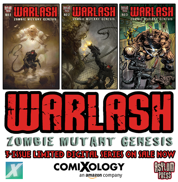 Warlash Zombie Mutant Genesis Banner